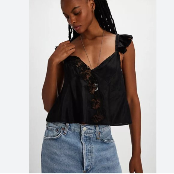 new Free People Harmony Lace Tank 253 - Picture 12 of 13